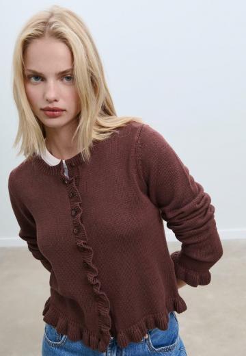 Вязаная кофта