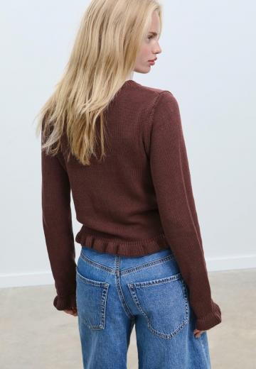 Вязаная кофта