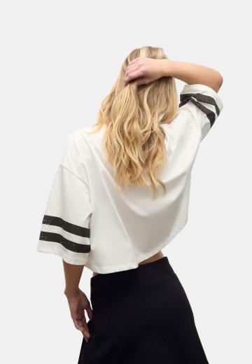 Майка с рукавом три четверти