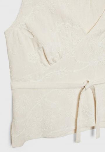 Блузка без рукавов