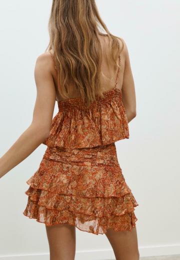 Топ на бретельках