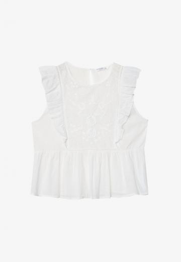 Блузка без рукавов