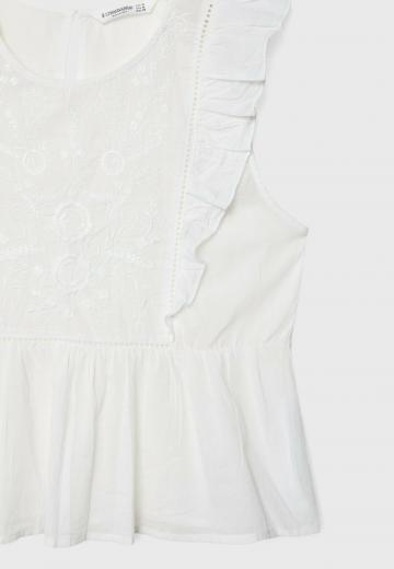 Блузка без рукавов