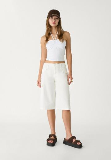 Топ на бретельках