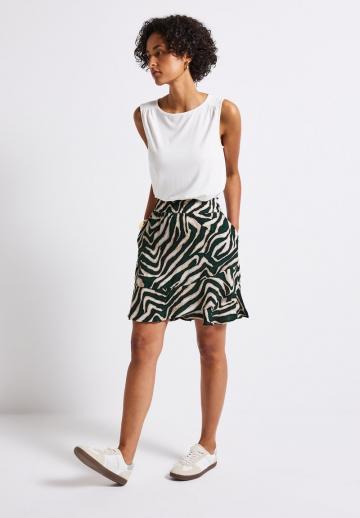 Юбка с воланами