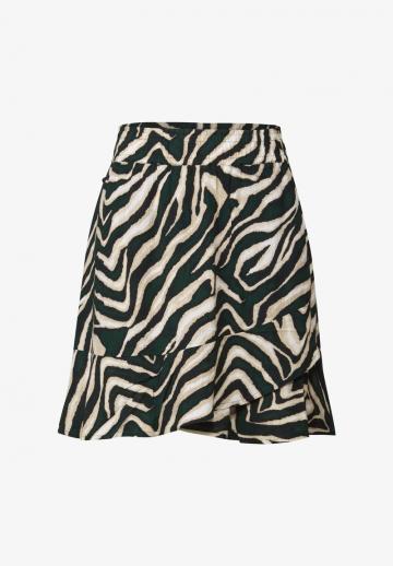 Юбка с воланами