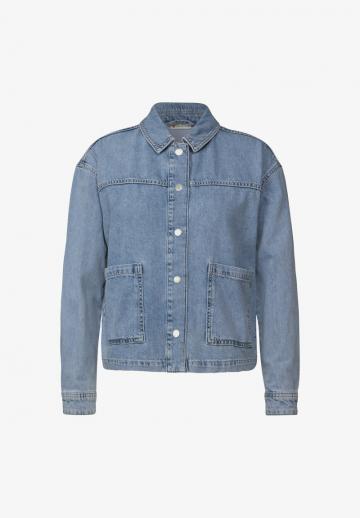 Джинсовая жилетка