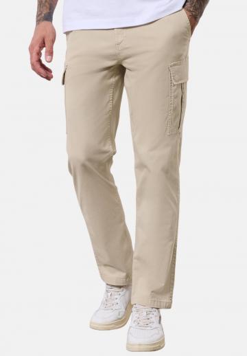 Брюки с накладными карманами