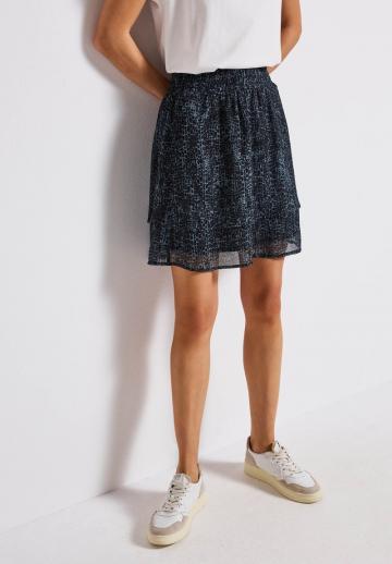 Юбка с воланами