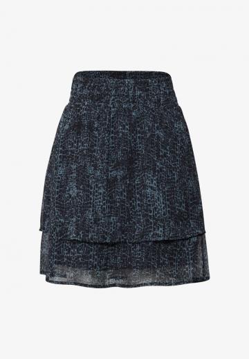 Юбка с воланами