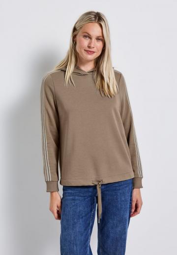 Пуловер с капюшоном