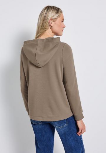 Пуловер с капюшоном