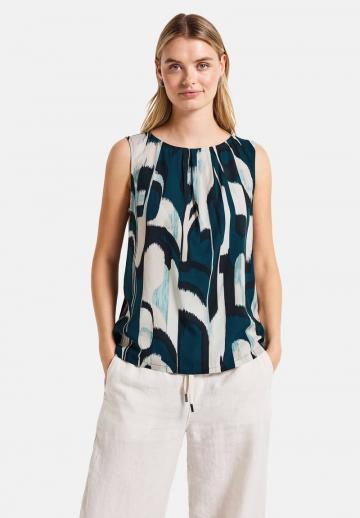 Блузка без рукавов