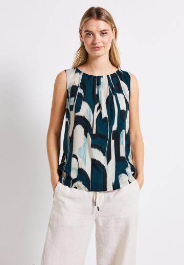Блузка без рукавов