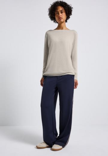 Длинный пуловер