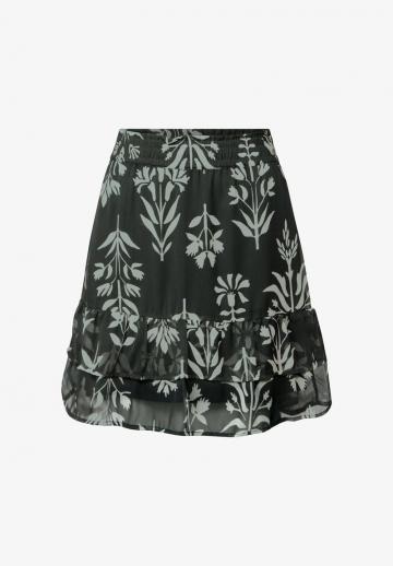 Юбка с воланами