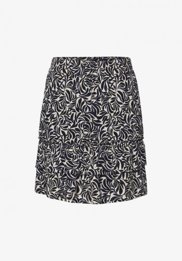 Юбка с воланами