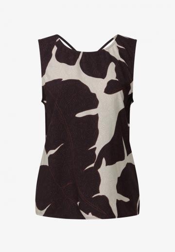 Блузка без рукавов