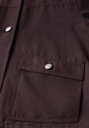 Куртка с накладнымит карманами