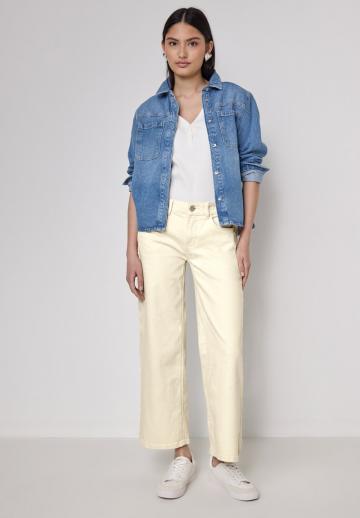 Прямые джинсы