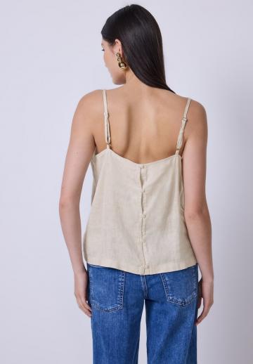 Топ на бретельках