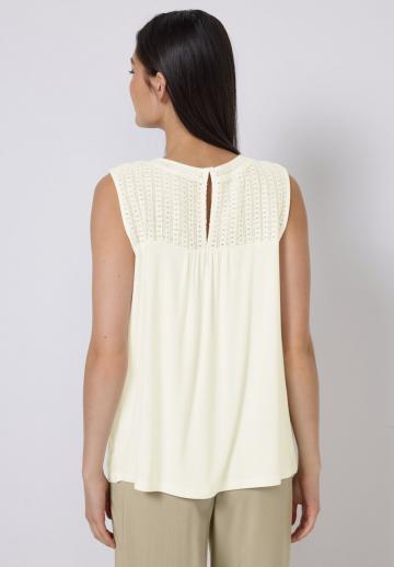 Блузка без рукавов