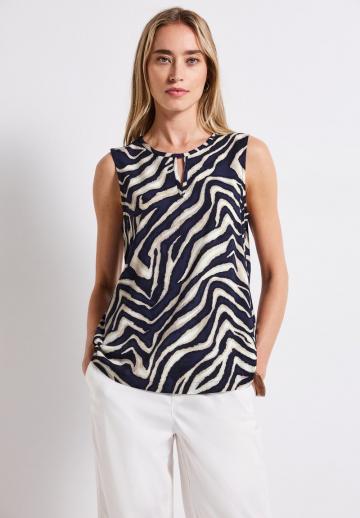 Блузка без рукавов