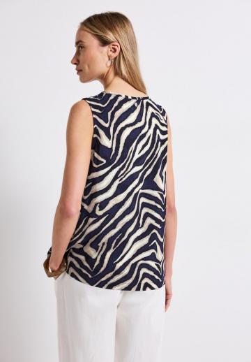 Блузка без рукавов