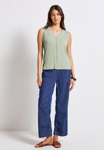 Длинный топ