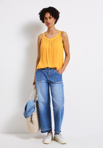 Длинный топ