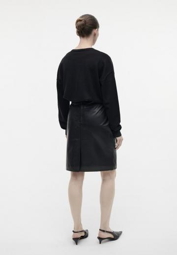 Кожаная юбка