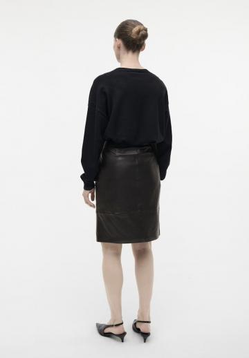 Кожаная юбка
