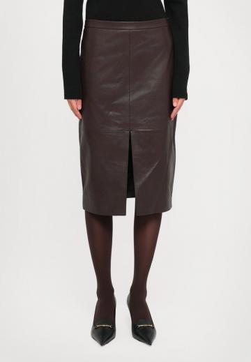 Кожаная юбка