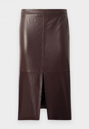 Кожаная юбка