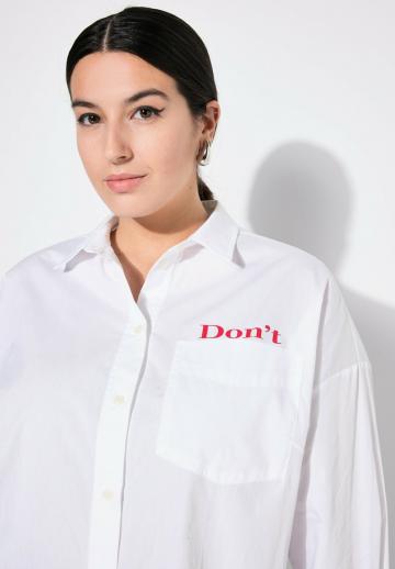 Длинная блузка