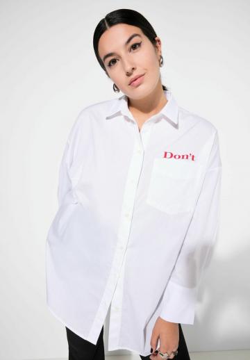 Длинная блузка