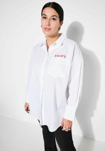 Длинная блузка