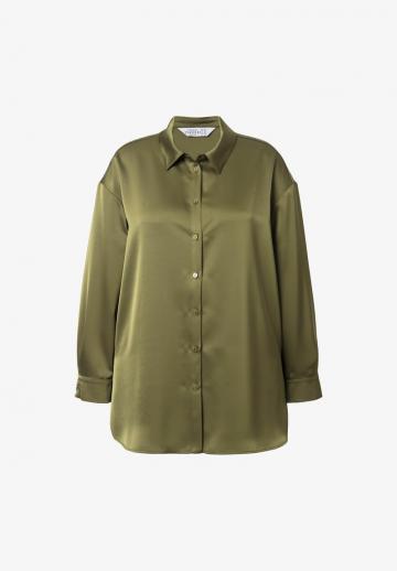 Атласная блузка