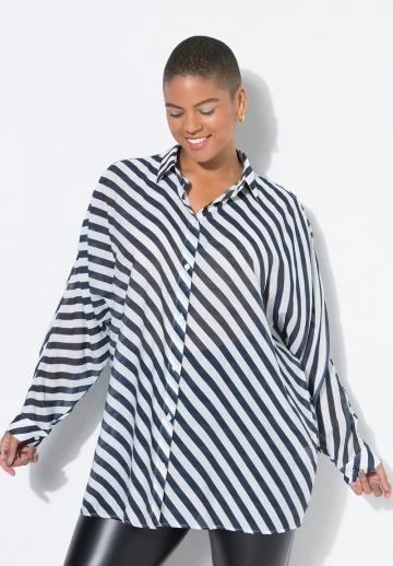 Длинная блузка