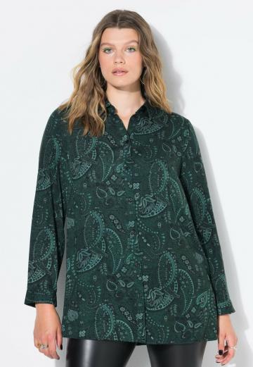 Длинная блузка