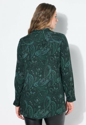 Длинная блузка