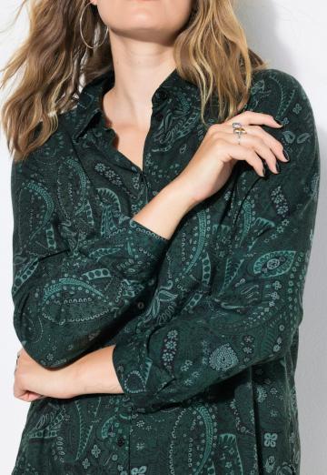 Длинная блузка