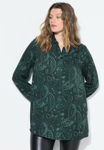 Длинная блузка