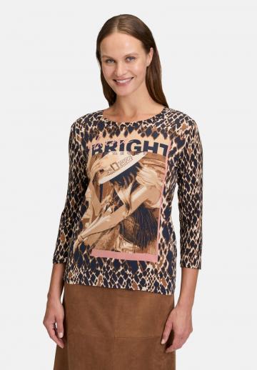 Майка с рукавом три четверти