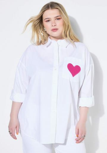 Длинная блузка