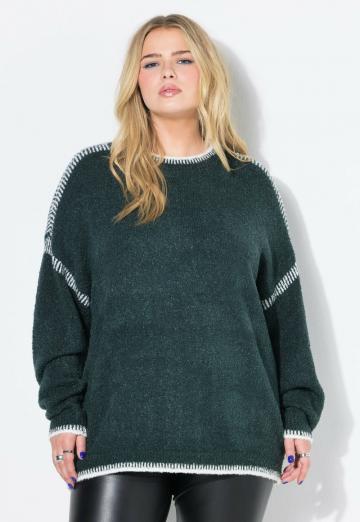 Длинный пуловер