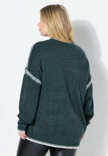 Длинный пуловер