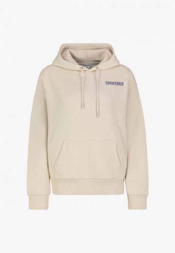 Пуловер с капюшоном