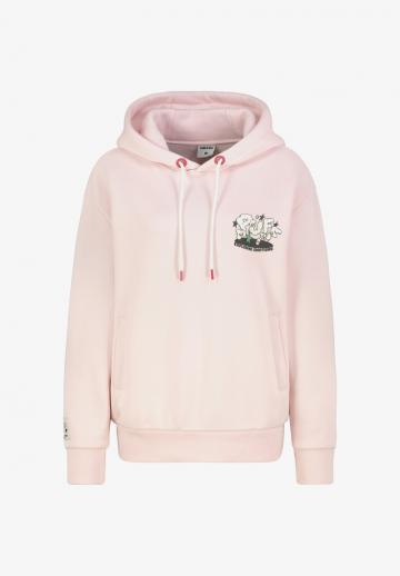 Пуловер с капюшоном