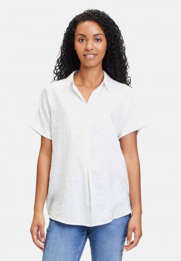 Атласная блузка